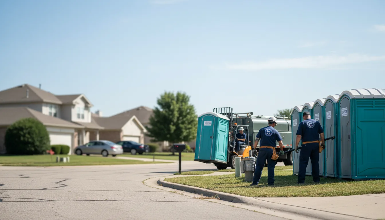 Porta Potty Rental in Rochert, MN near me